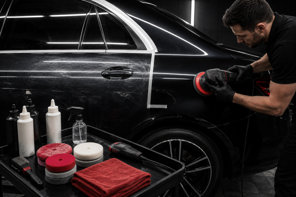 Paint Correction Before Ceramic Coating