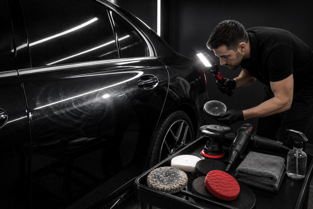 Poor Polishing Technique and Holograms